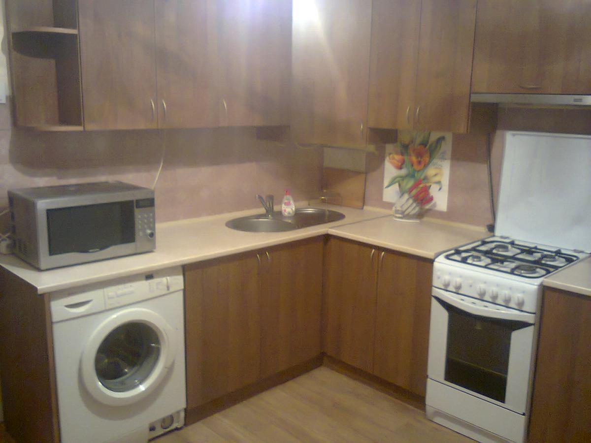 Apartment With Balcony 利沃夫 外观 照片